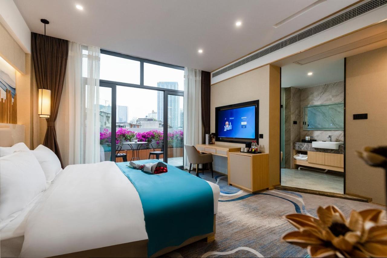 Lan Hotel Ченду Екстер'єр фото