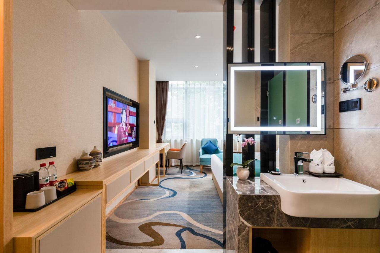 Lan Hotel Ченду Екстер'єр фото